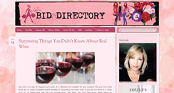 Desktop Screenshot of biddirectory.ws