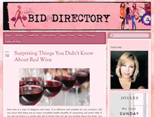 Tablet Screenshot of biddirectory.ws